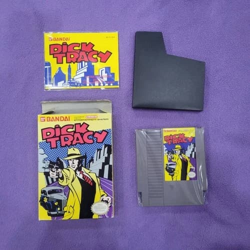 Dick Tracy (Classic Nintendo NES) Complete CIB