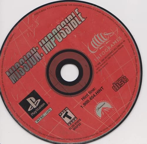 Mission: Impossible (Sony PlayStation 1, 1999) – Disc Only