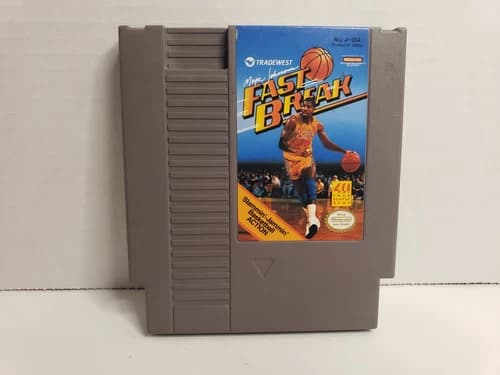 Magic Johnson's Fast Break Nintendo Entertainment System NES, 1989, Tested
