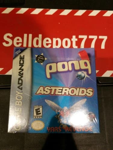 Pong/Asteroids/Yars' Revenge (Nintendo Game Boy Advance, 2005)