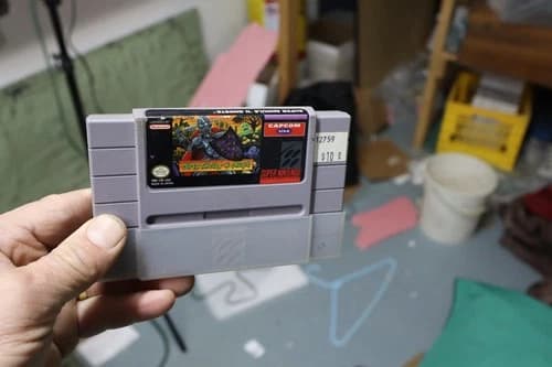 Super Ghouls ‘N Ghosts SNES Super Nintendo Cartridge Super Nintendo