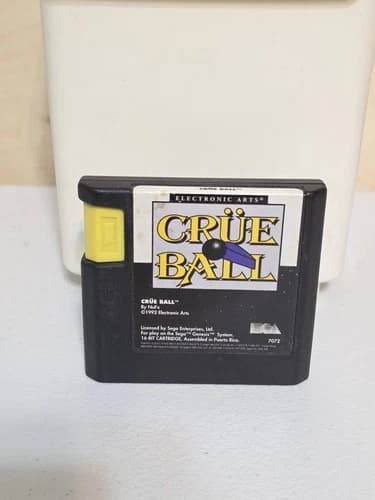 Crue Ball (Sega Genesis, 1992) TESTED!