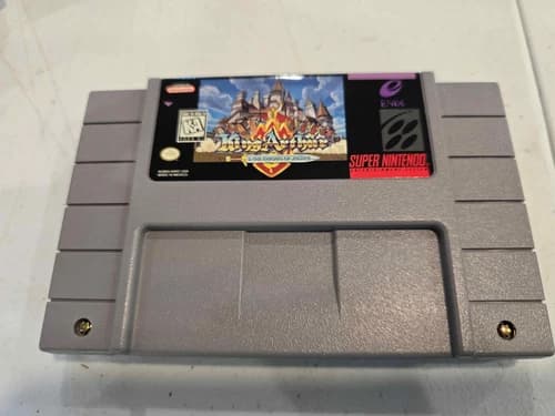 King Arthur and the Knights of Justice (Super Nintendo SNES) Authentic