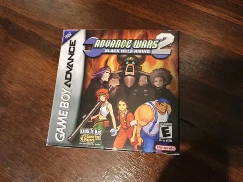 Advance Wars 2 Black Hole Rising Complete Nintendo Game Boy Advance TESTED!
