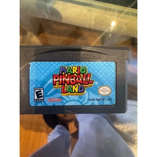 Mario Pinball Land Nintendo Game Boy Advance GBA Authentic