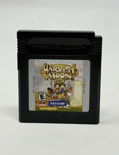 Harvest Moon GBC Nintendo Game Boy Color Authentic with New Battery Tested Saves