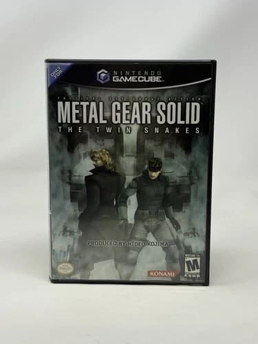 Metal Gear Solid the Twin Snakes Nintendo GameCube Complete CIB Immaculate Discs