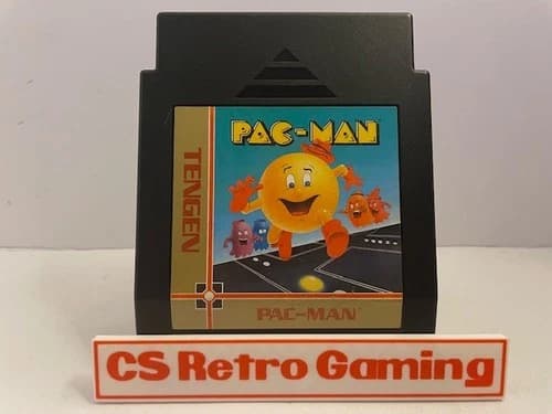 Pac-Man Tengen (Nintendo NES) Authentic Cleaned Tested Work