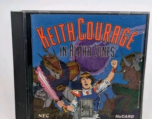 Keith Courage in Alpha Zones TURBOGRAFX-16