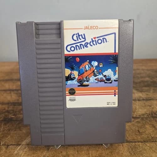 City Connection (Nintendo Entertainment System, 1988) Tested and Working
