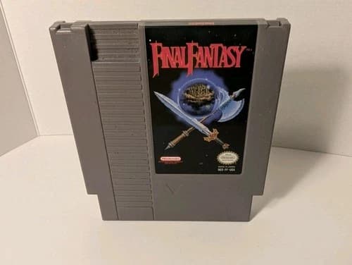 Final Fantasy NES Loose Cartridge Tested Working