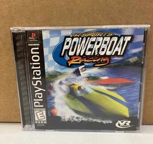 Vr Sports Powerboat Racing PS1 PlayStation 1 USED - GREAT CONDITION