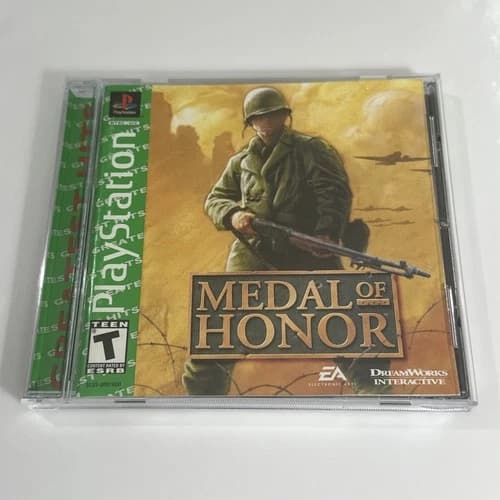 Medal of Honor (Sony PlayStation 1, PS1, 1999) Compete CIB - Tested