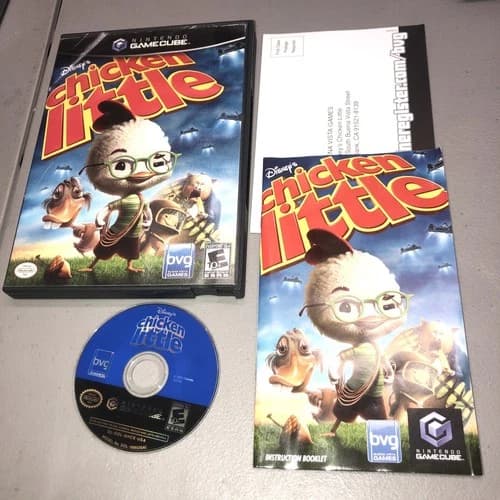 Disney's Chicken Little for Nintendo GameCube COMPLETE