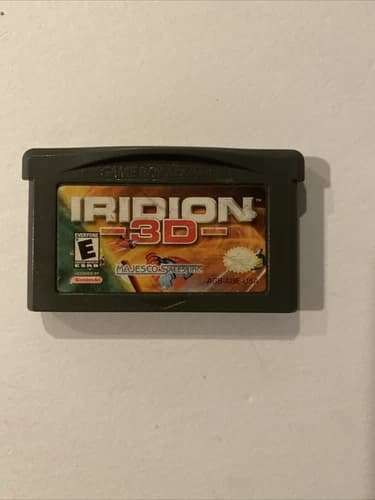 Iridion 3D Game Boy Advance Authentic Nintendo GBA Vintage Handheld Works