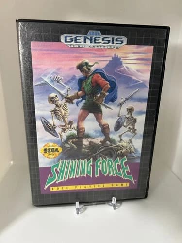 Shining Force Sega Genesis 1992 Complete in Box with Manual