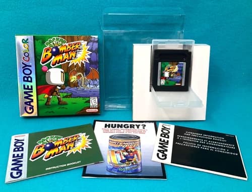 Pocket Bomberman Nintendo Game Boy Color GBC CIB Complete Bomber Man Tested