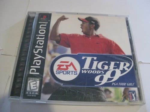 Tiger Woods 99 PGA Tour Golf - PlayStation 1, PS1, PSX