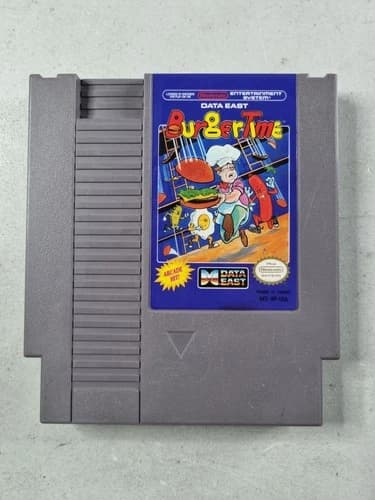 Burgertime Burger Time Original Nintendo Entertainment System NES Cartridge Only