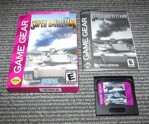 Super Battletank for Sega Game Gear Complete Fast Shipping