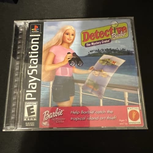 Detective Barbie: The Mystery Cruise (Sony PlayStation 1, 2000)