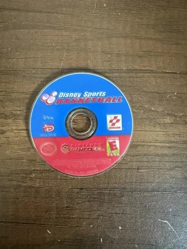 Konami Disney Sports Basketball Nintendo GameCube 2002 Basketball Game Disc Only