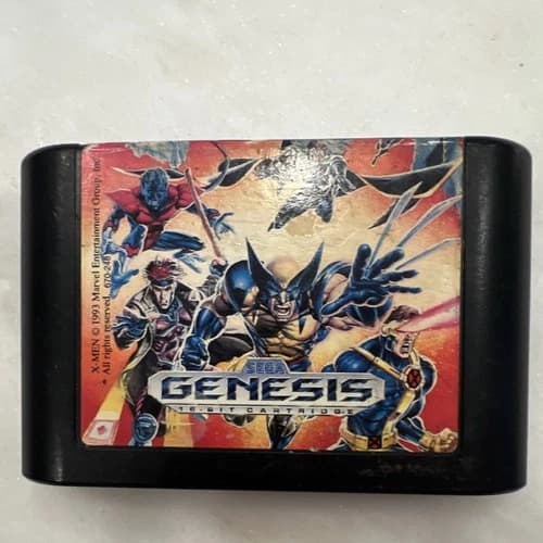 SEGA X-Men Sega Genesis Video Game Cartridge 1993 X-Men Series (Genesis)