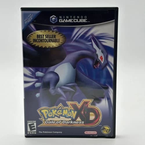Pokemon XD: Gale of Darkness CIB Black Label Best Seller Nintendo GameCube