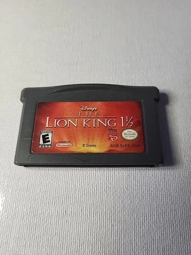 Nintendo Game Boy Advance The Lion King 1 1/2