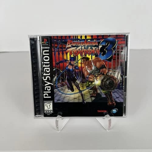 Battle Arena Toshinden 3 (Sony PlayStation 1, 1997) PS1 Complete CIB W/ Reg Card