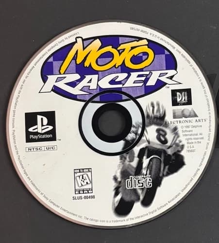 Moto Racer - PlayStation 1 PS1 - DISC ONLY