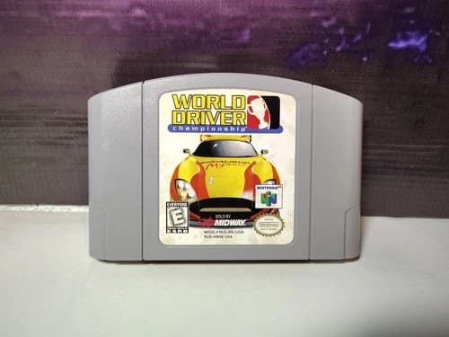 World Driver: Championship (Nintendo 64, 1999) -Authentic N64