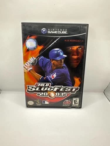MLB Slugfest 2003 - Nintendo GameCube CIB (Complete in Box) with Manual