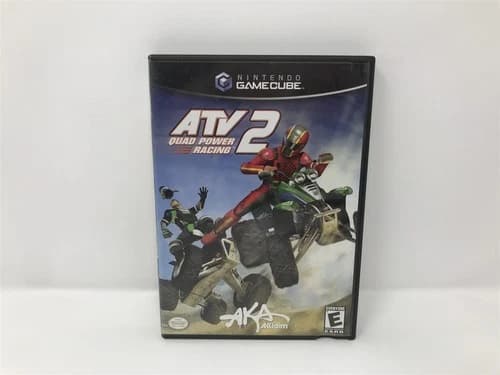ATV-Quad Power Racing 2 - Nintendo GameCube - Complete In Box CIB