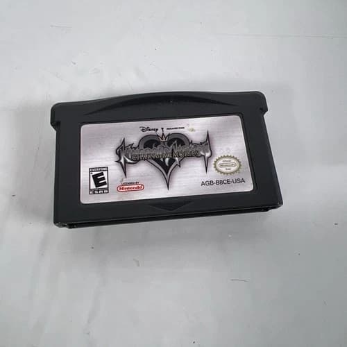 Kingdom Hearts Chain of Memories Nintendo Game Boy Advance GBA 2004 Tested Works