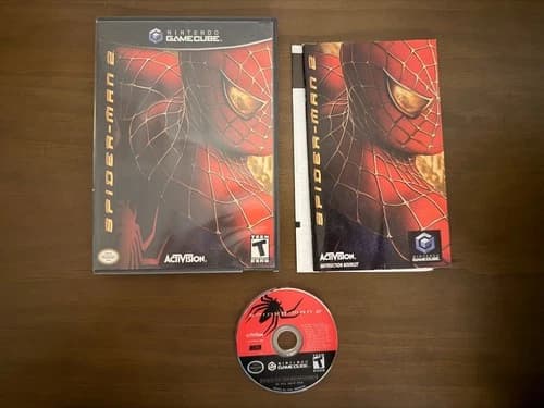 Spider-Man 2 (Nintendo GameCube, 2004) CIB - Complete