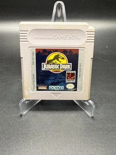 JURASSIC PARK for Nintendo GameBoy (1993) Authentic Cartridge Only *Tested*