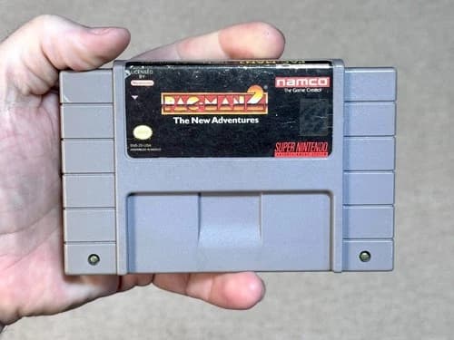 Pac-Man 2 The New Adventures (Super Nintendo, SNES) Game Authentic - Tested