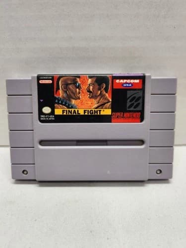 Final Fight (Super Nintendo, 1992) SNES Authentic Cartridge