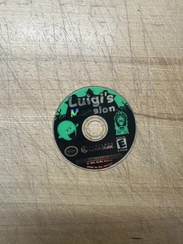 Luigi's Mansion - (Nintendo GameCube, 2003) Disc Only