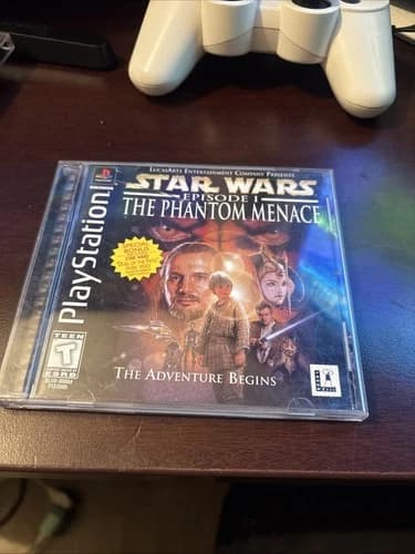 Star Wars: Episode I The Phantom Menace (Sony PlayStation 1, 1999) PS1 Complete