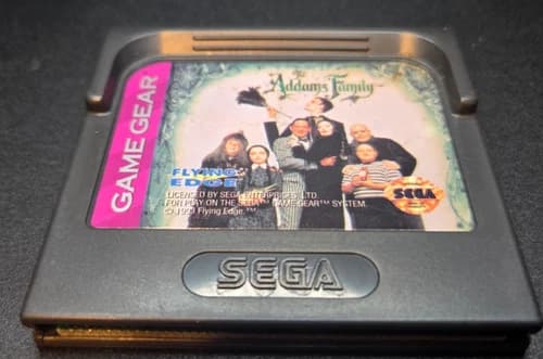 The Addams Family Sega Game Gear - used and tested