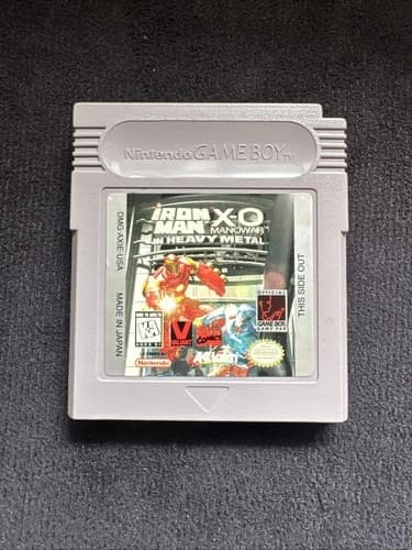 Iron Man/X-O Manowar in Heavy Metal (Nintendo Game Boy, 1996)