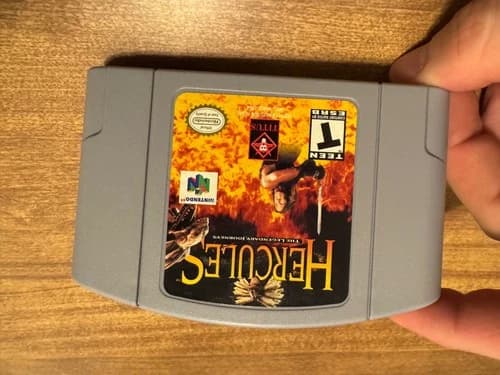 Hercules: The Legendary Journeys Nintendo 64 N64 authentic video game cart