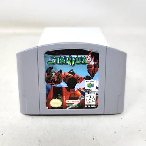 Star Fox 64 N64 (Nintendo 64, 1997) Authentic Tested Working