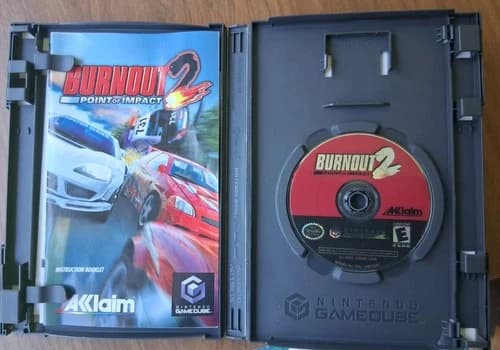 Burnout 2 for Gamecube. Complete in Box