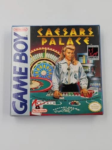 Caesars Palace (Nintendo Game Boy, 1989) CIB