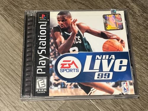 NBA Live 99 Playstation 1 PS1 Complete CIB w/Reg Card Authentic