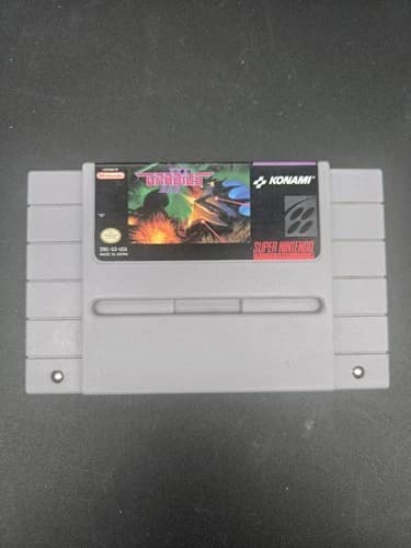 Gradius III Nintendo SNES, 1991 Cartridge Only Tested