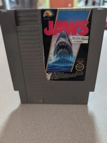 Nintendo Entertainment System NES Jaws Tested Combine Ship